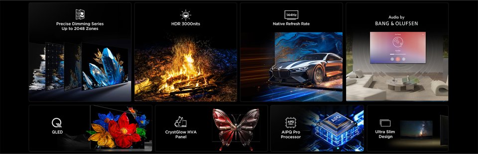 TCL 50" C7K – 4K QD Mini-LED Google TV