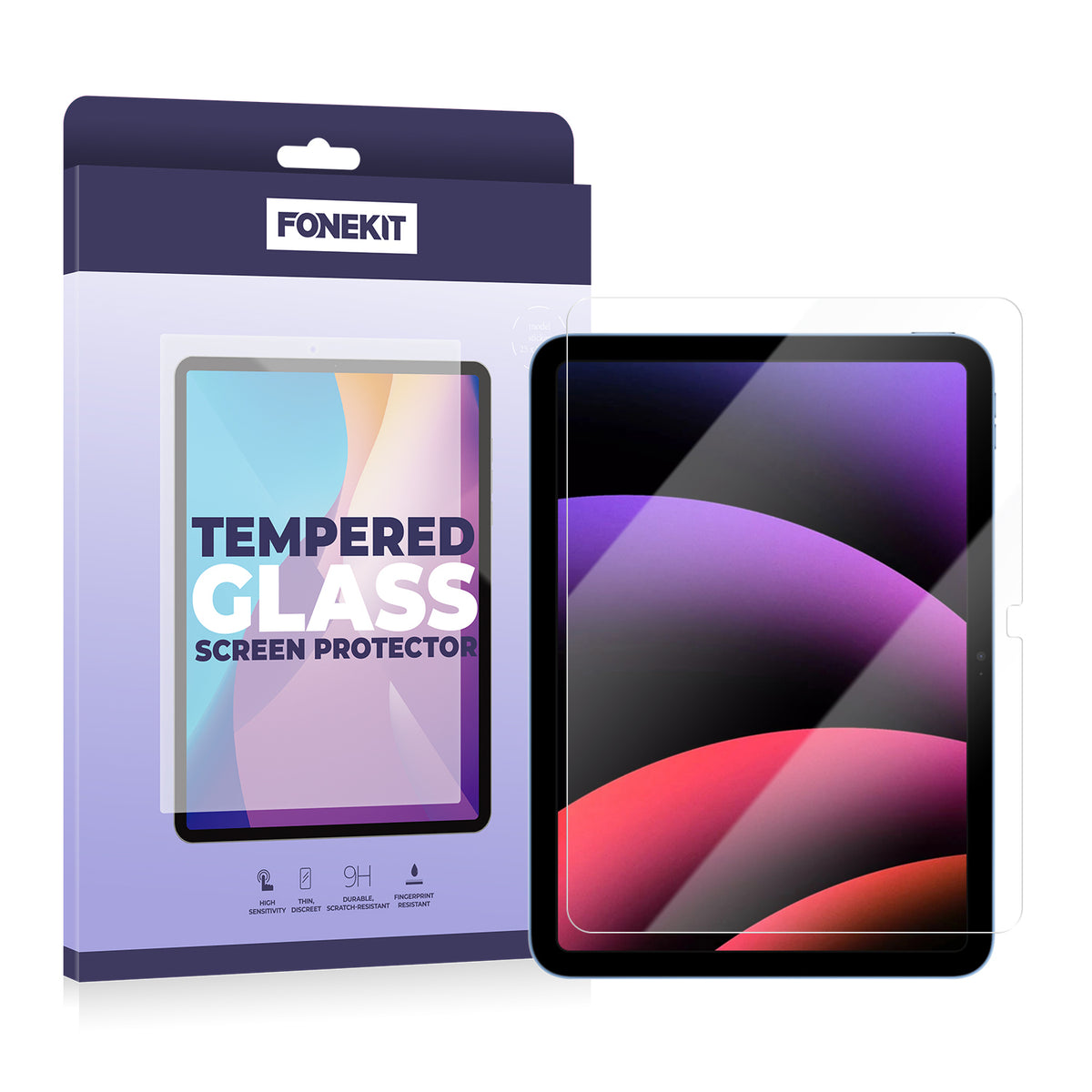 FoneKit panssarilasi, iPad 11th Gen (2025) / 10.9" 10th Gen (2022) – 1