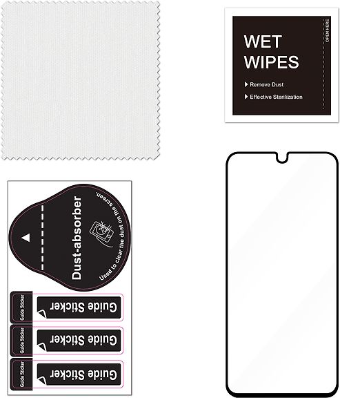 FoneKit Full Cover panssarilasi, Samsung Galaxy A17 / A18 / A16 – 2