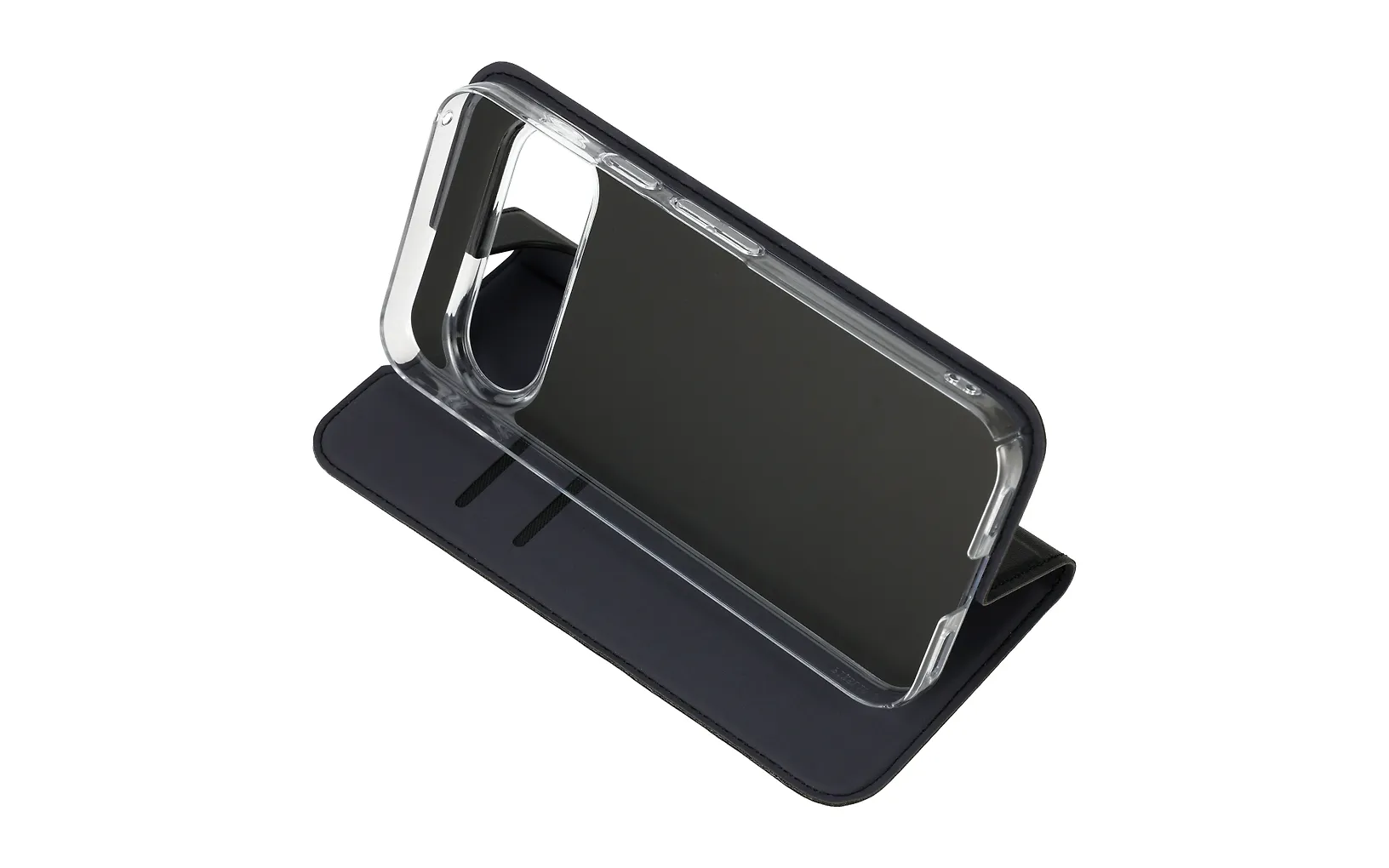 FoneKit BookCase suojakotelo, Honor 400 Smart, musta