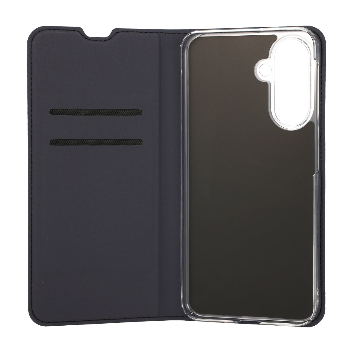 FoneKit BookCase suojakotelo, Samsung Galaxy S25 / S26 FE, musta – kuva 3