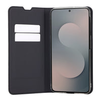 FoneKit BookCase suojakotelo, Samsung Galaxy S25 / S26 FE, musta – kuva 6