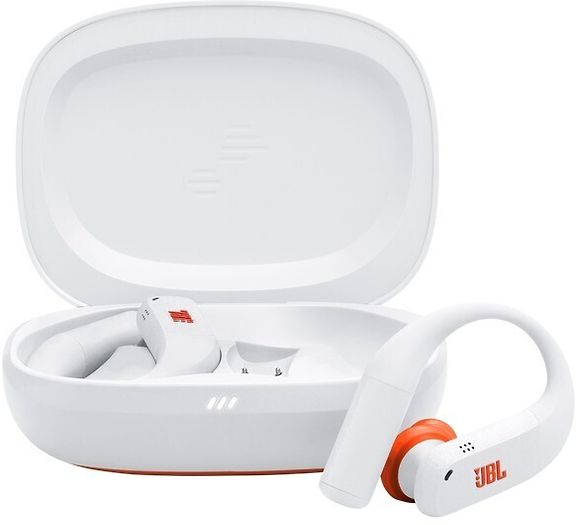 JBL Endurance Peak 4 langattomat urheilukuulokkeet, valkoinen – kuva 1