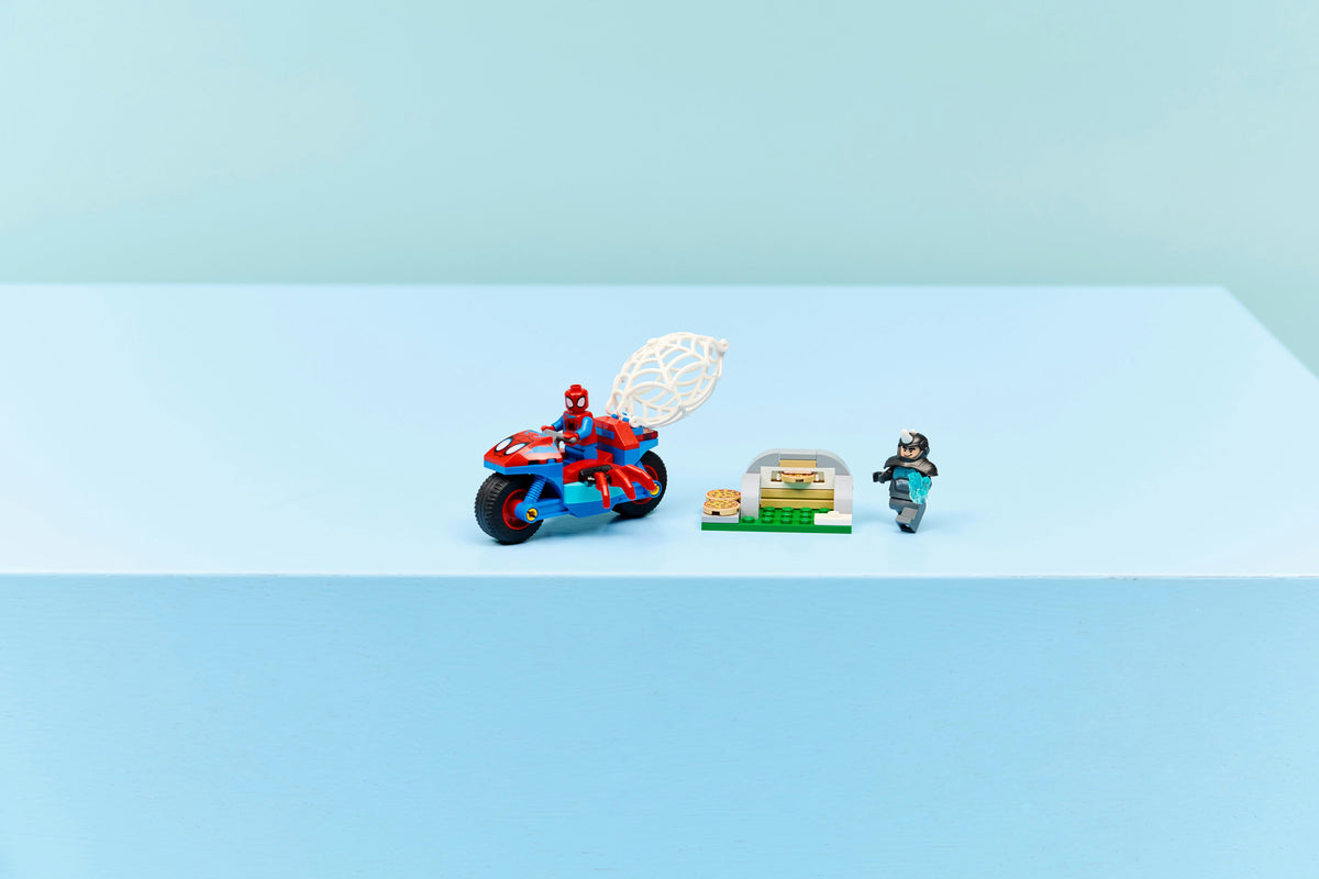 LEGO Marvel Spidey 11206 - Spidey jahtaa Rhinoa moottoripyörällään – kuva 6