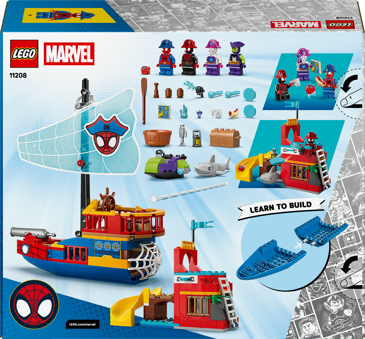 LEGO Marvel Spidey 11208 - Spideyn tiimin merirosvolaiva – kuva 2