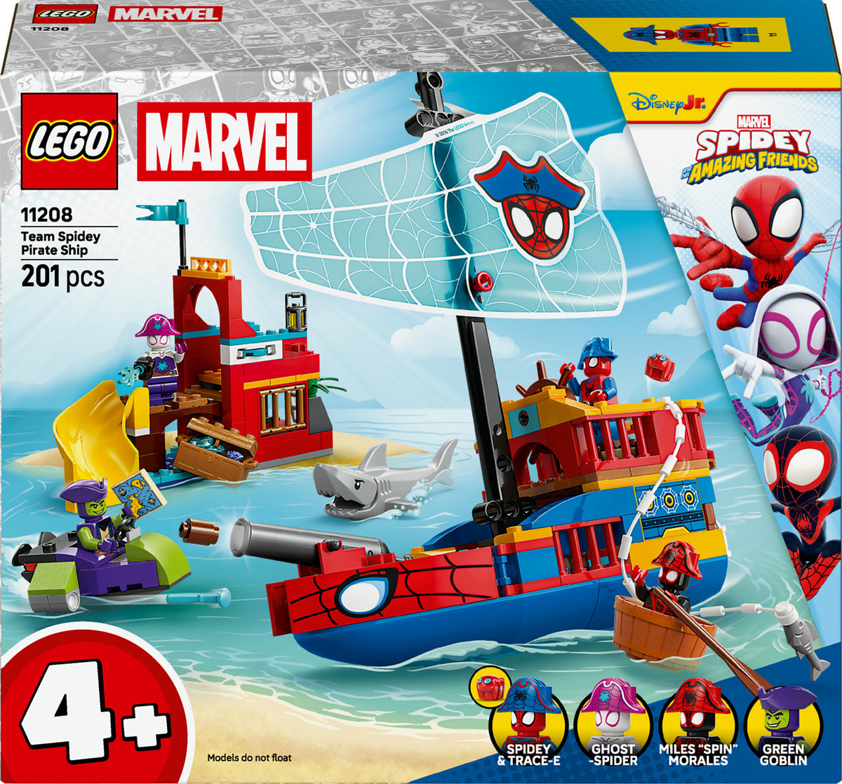LEGO Marvel Spidey 11208 - Spideyn tiimin merirosvolaiva – kuva 1