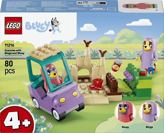 LEGO Bluey 11216 - Pommo ja Tuuri mummeleina – kuva 1
