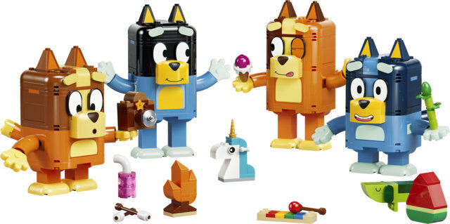 LEGO Bluey 11217 - Palikoista rakennettava Tuurin perhe – kuva 3