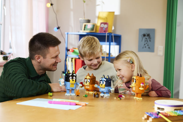 LEGO Bluey 11217 - Palikoista rakennettava Tuurin perhe – kuva 5