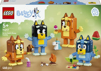 LEGO Bluey 11217 - Palikoista rakennettava Tuurin perhe