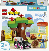 LEGO DUPLO Bluey 10469 – Muhvi ja Tuuri pizzatyttöinä – kuva 1