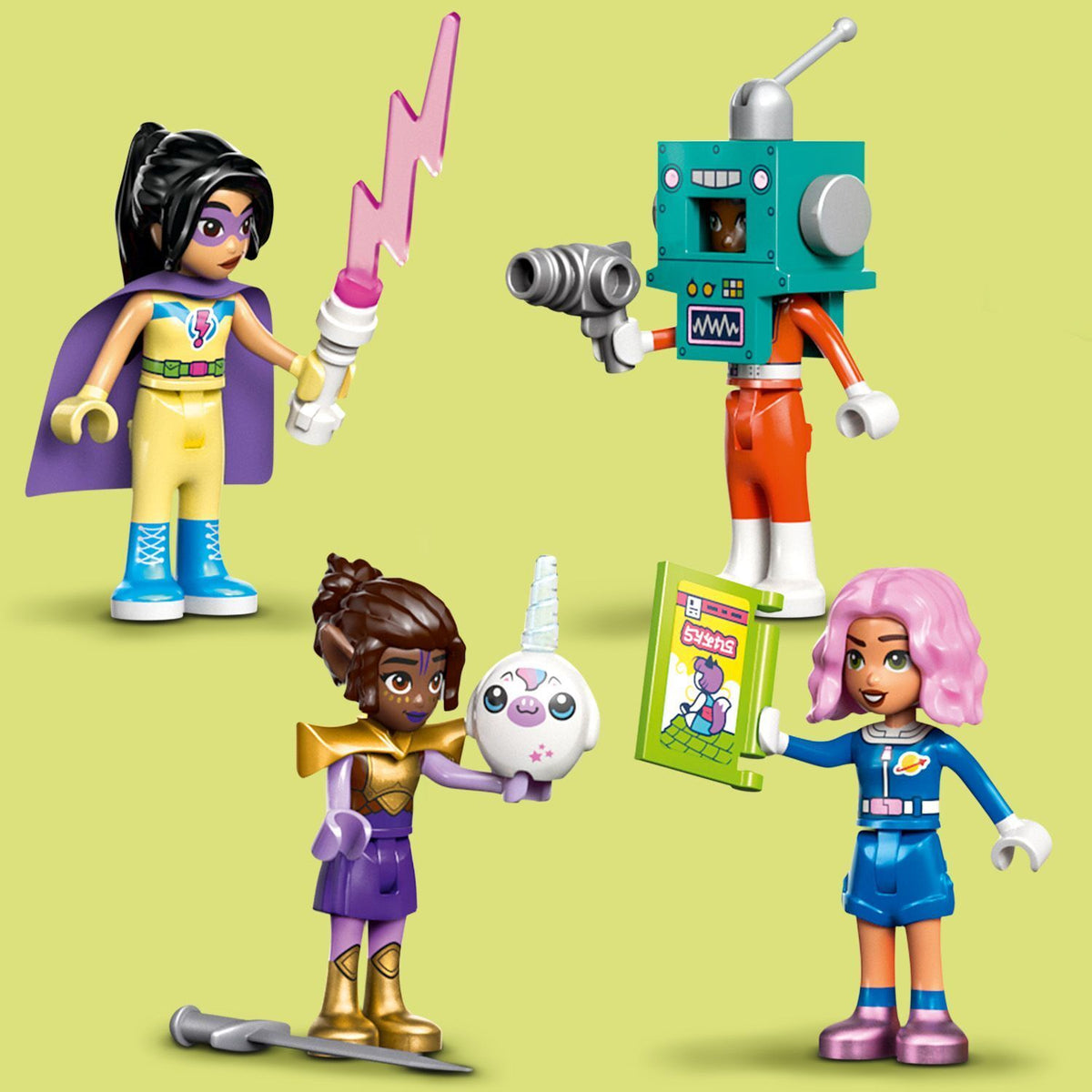 LEGO Friends 42674 - Sarjakuva‑ ja pelikauppa – kuva 10