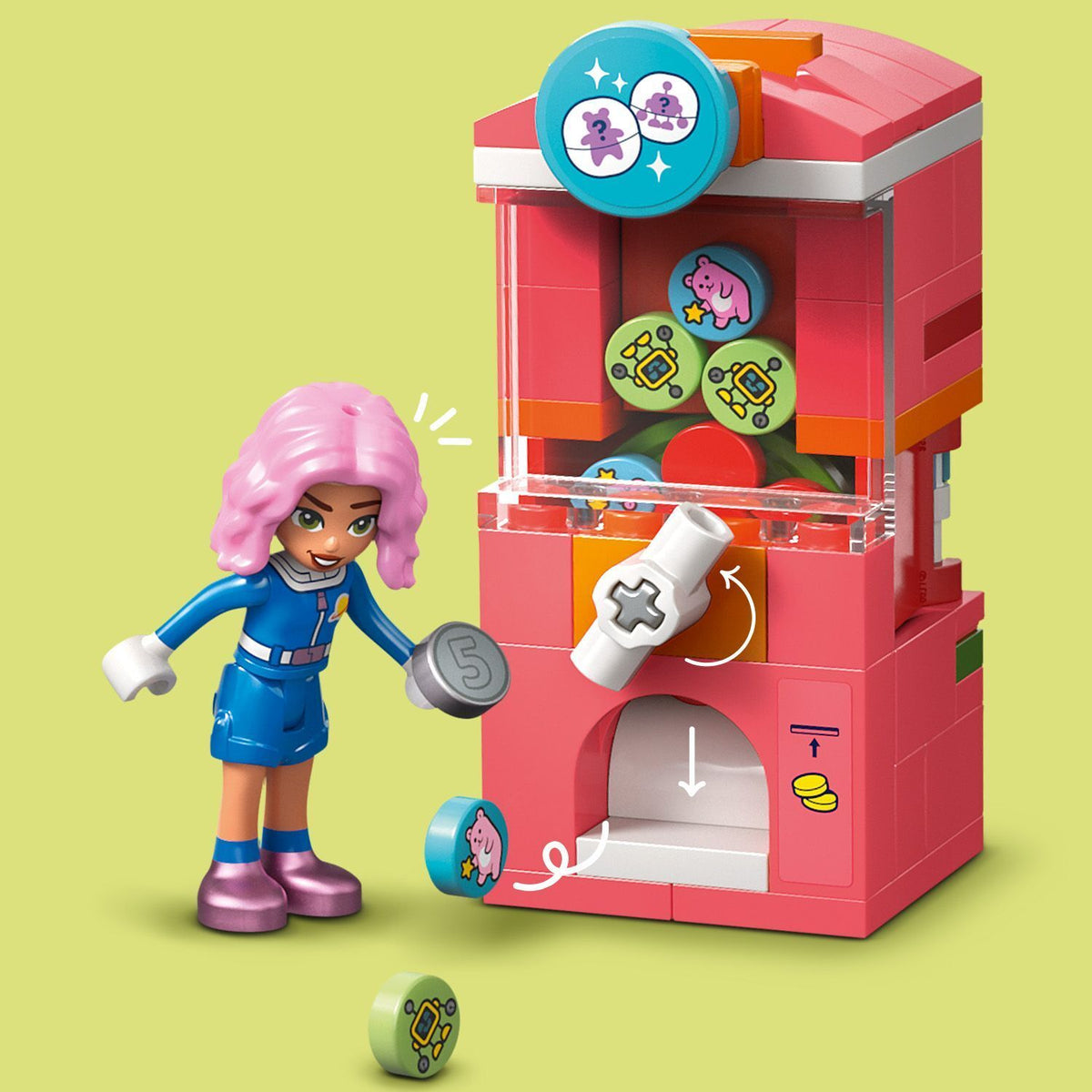 LEGO Friends 42674 - Sarjakuva‑ ja pelikauppa – kuva 8