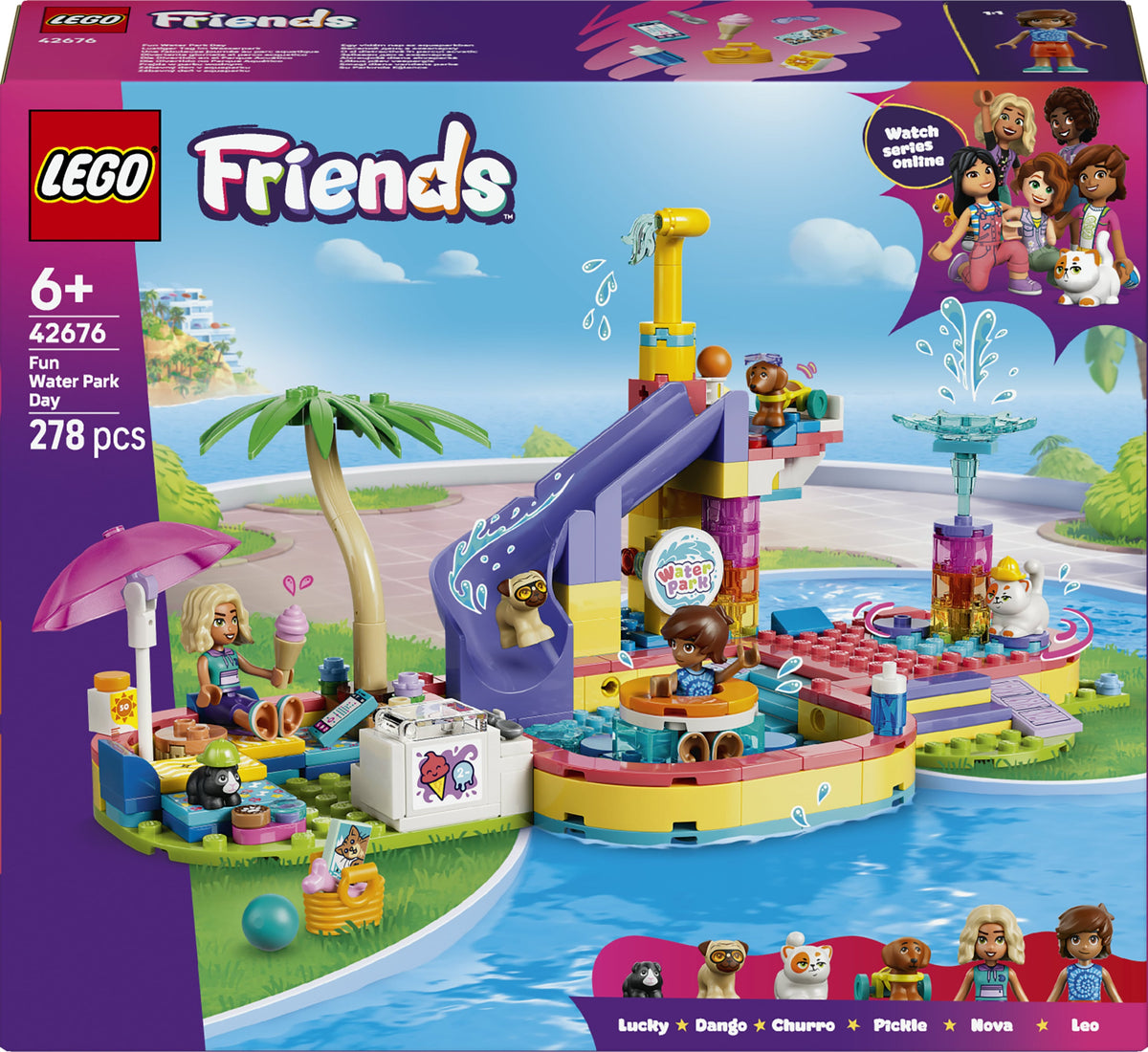 LEGO Friends 42676 – Hauska päivä vesipuistossa