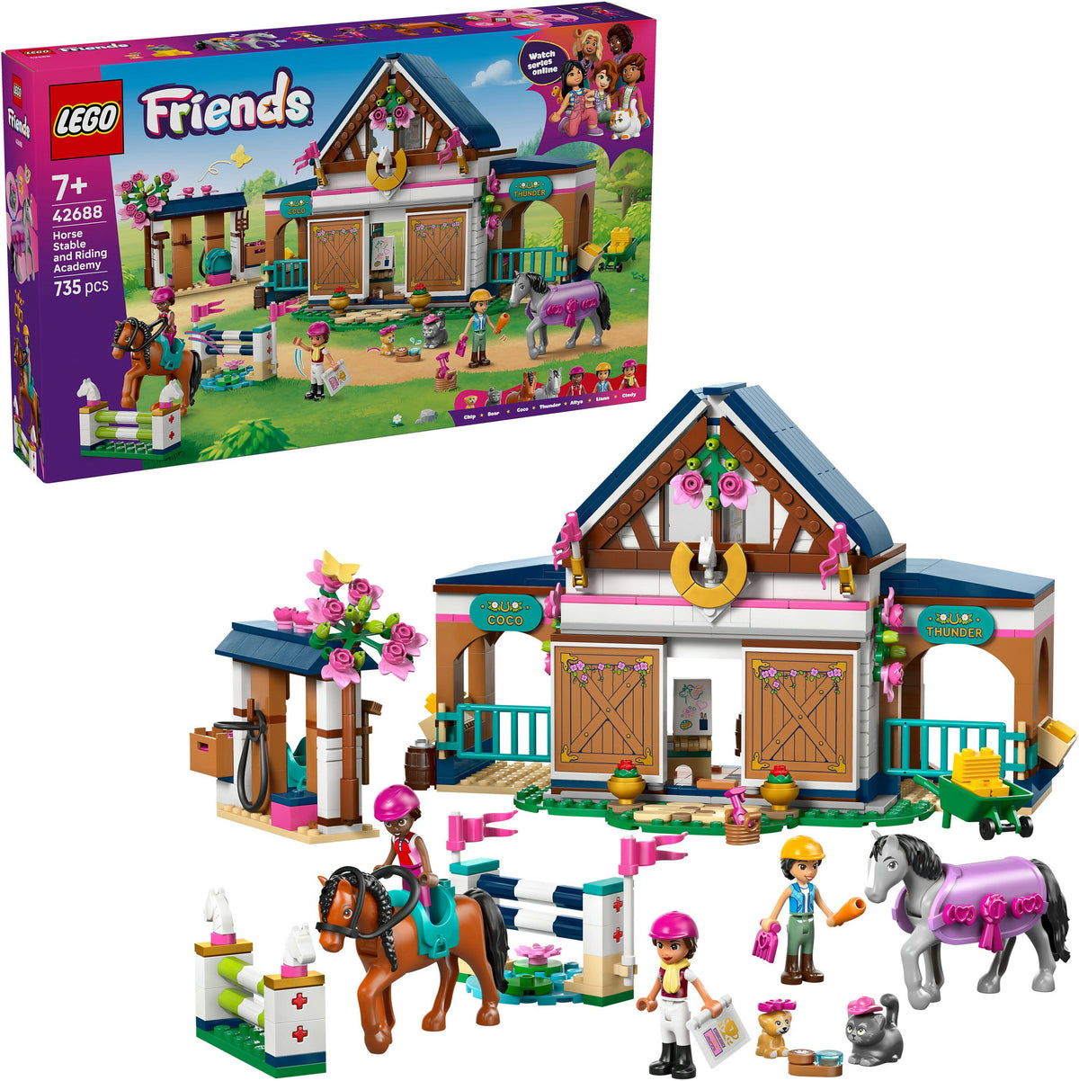 LEGO Friends 42688 Hevostalli ja ratsastuskoulu – kuva 3