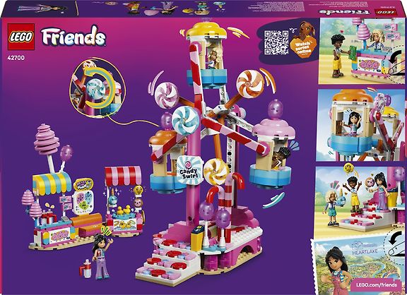 LEGO Friends 42700 – Karkkien ja kuppikakkujen koristama maailmanpyörä