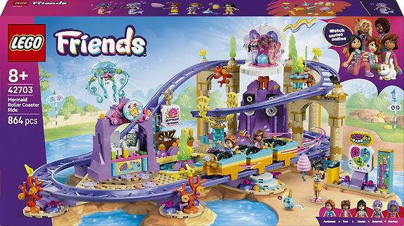 LEGO Friends 42703 – Merenneitoaiheinen vuoristorata