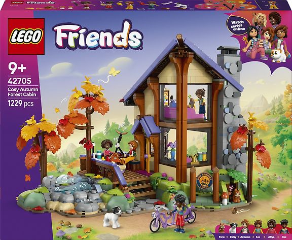 LEGO Friends 42705 – Mukava mökki syysmetsässä