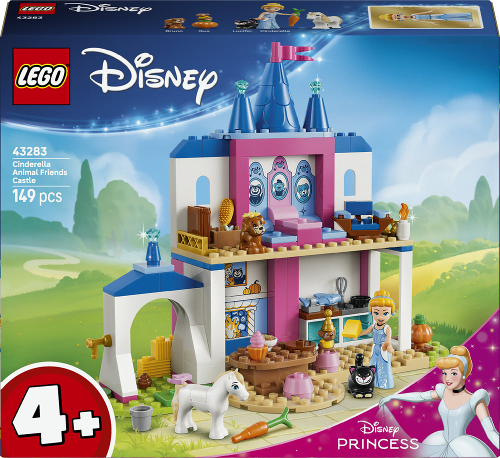 LEGO Disney Princess 43283 – Tuhkimon linna ja eläinystävät