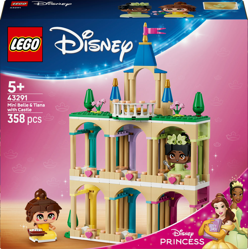 LEGO Disney Princess 43291 Bellen ja Tianan linna minikoossa – kuva 1