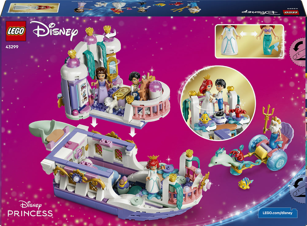 LEGO Disney Princess 43299 – Arielin kuninkaallinen häävene – kuva 2