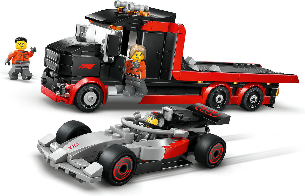 LEGO City 60493 City F1®-kuljetusauto ja Audi F1® – kuva 7