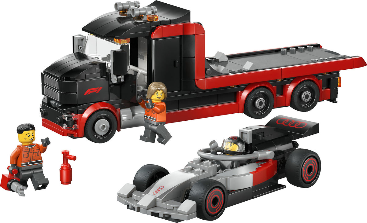 LEGO City 60493 City F1®-kuljetusauto ja Audi F1® – kuva 3