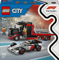 LEGO City 60493 City F1®-kuljetusauto ja Audi F1® – kuva 1