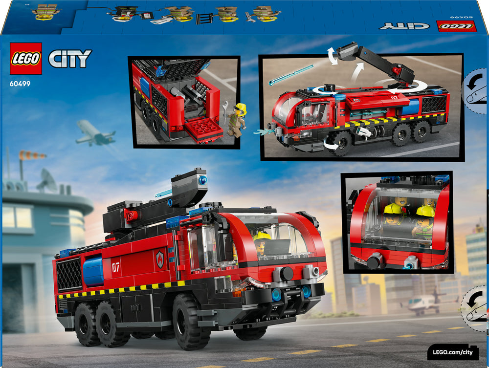 LEGO City Fire 60499 Lentokentän paloauto – kuva 2