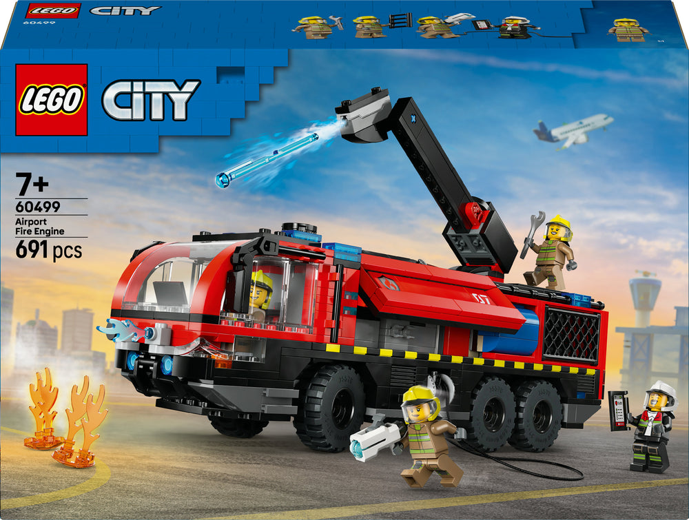 LEGO City Fire 60499 Lentokentän paloauto