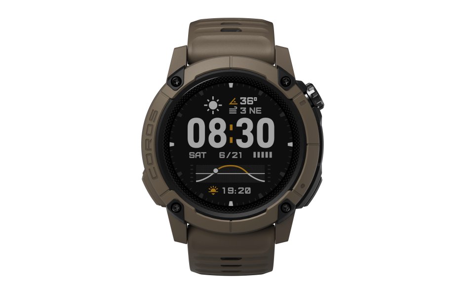 Coros WATCH Nomad älykello, ruskea