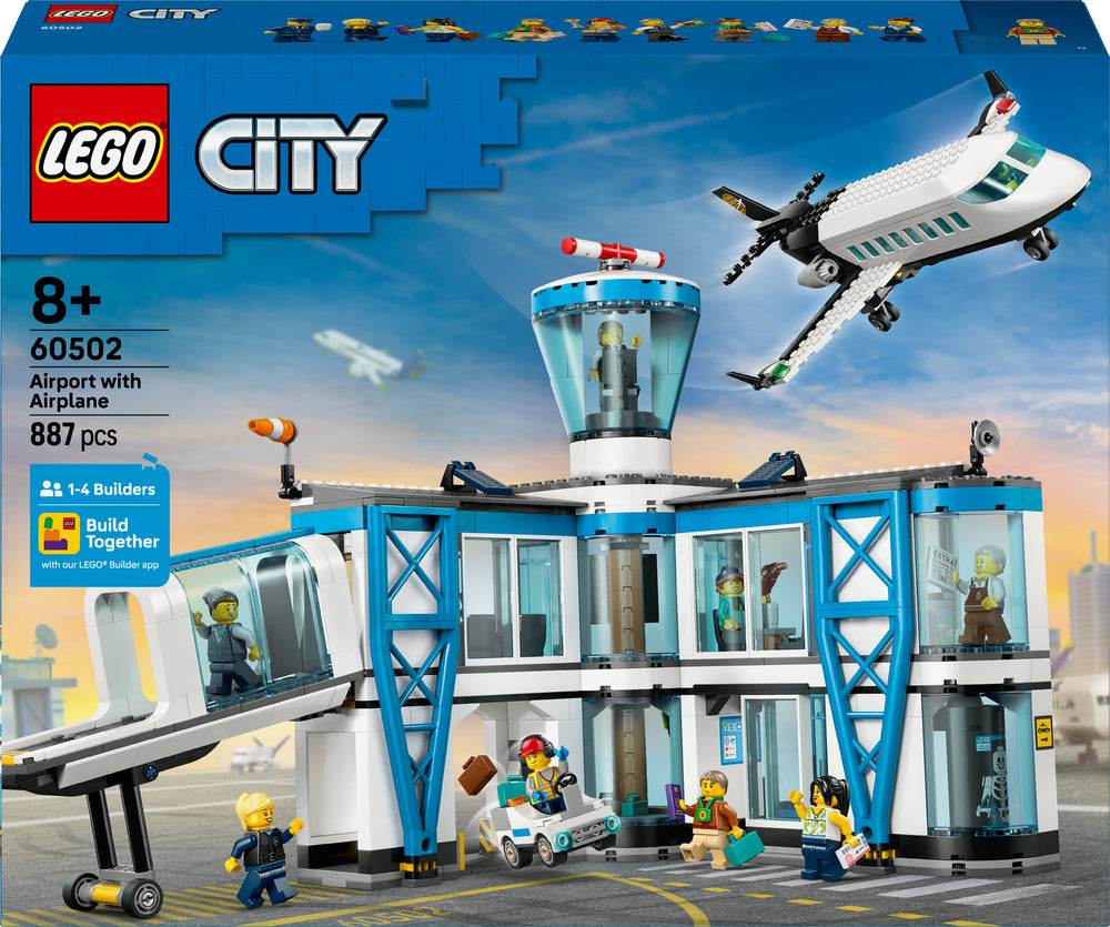 LEGO My City 60502 Lentokenttä ja lentokone