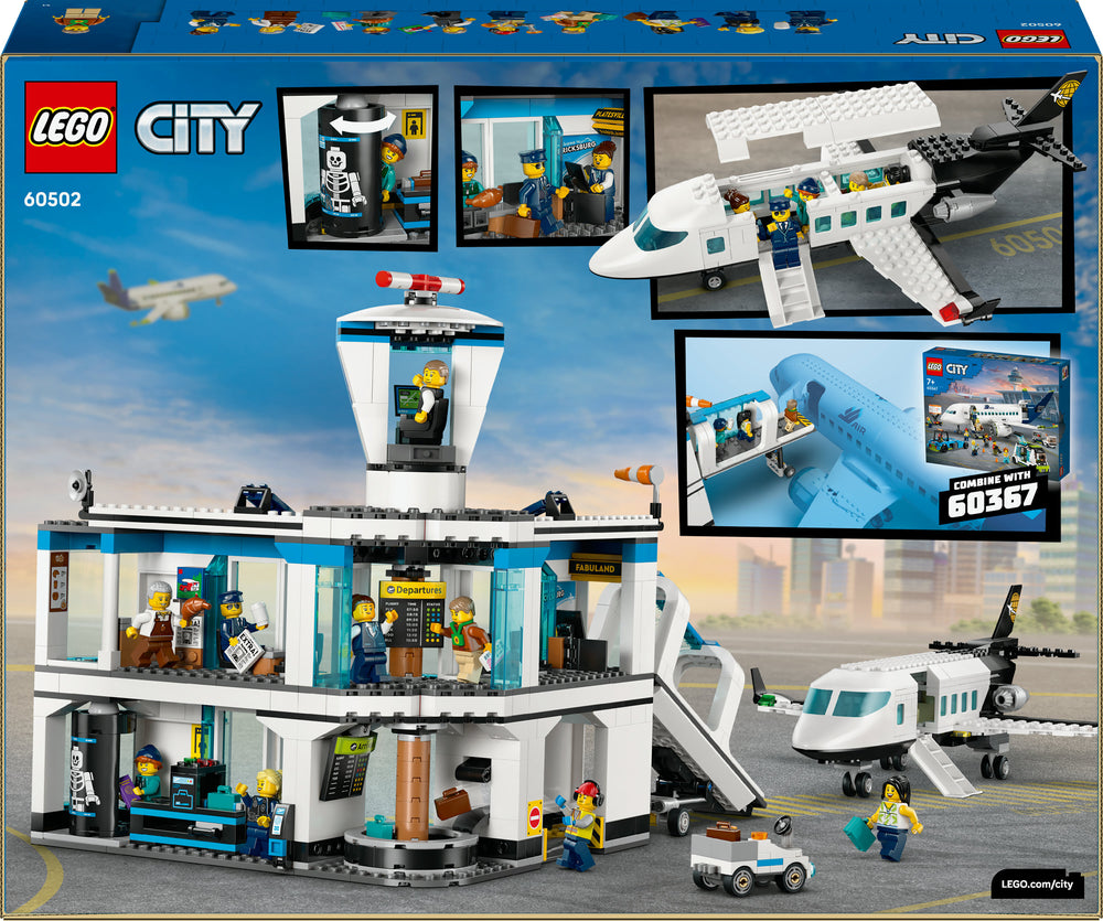 LEGO My City 60502 Lentokenttä ja lentokone – kuva 2