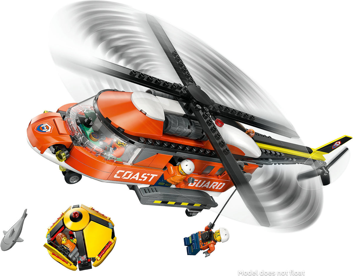 LEGO City Exploration 60503 Rannikkovartioston helikopteri – kuva 3