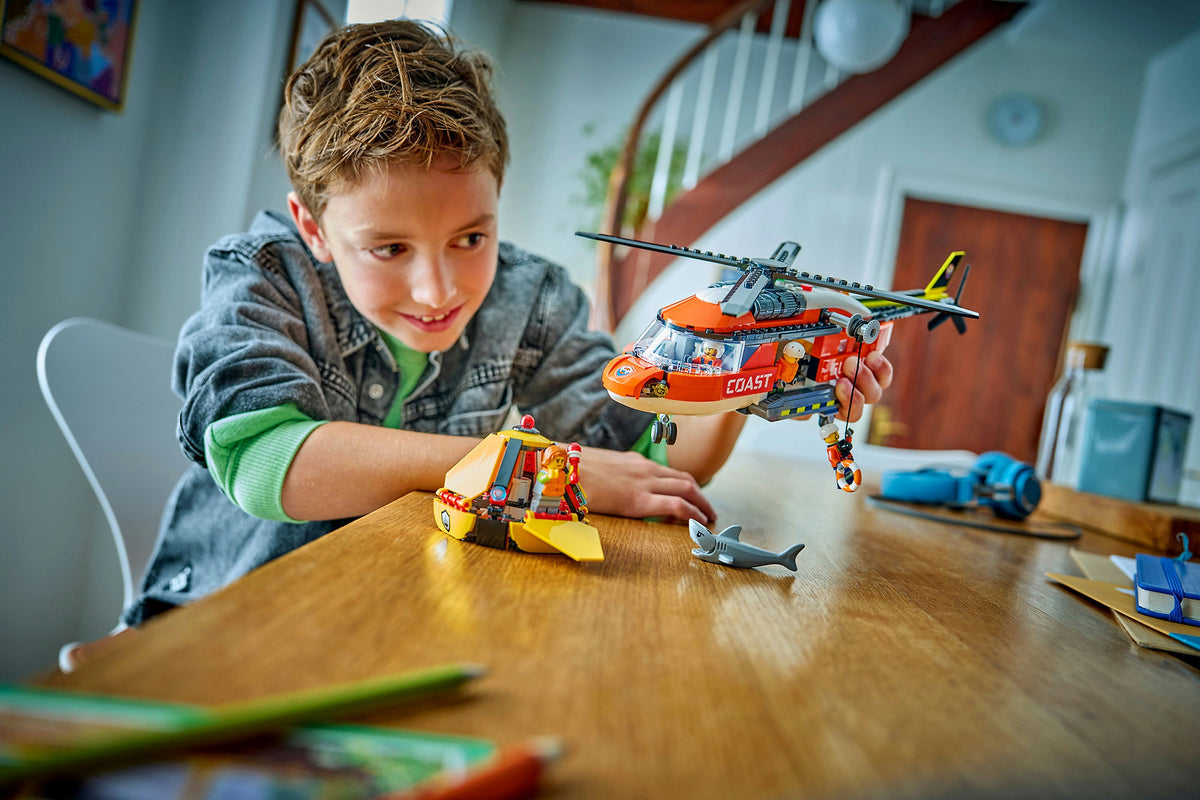 LEGO City Exploration 60503 Rannikkovartioston helikopteri – kuva 7