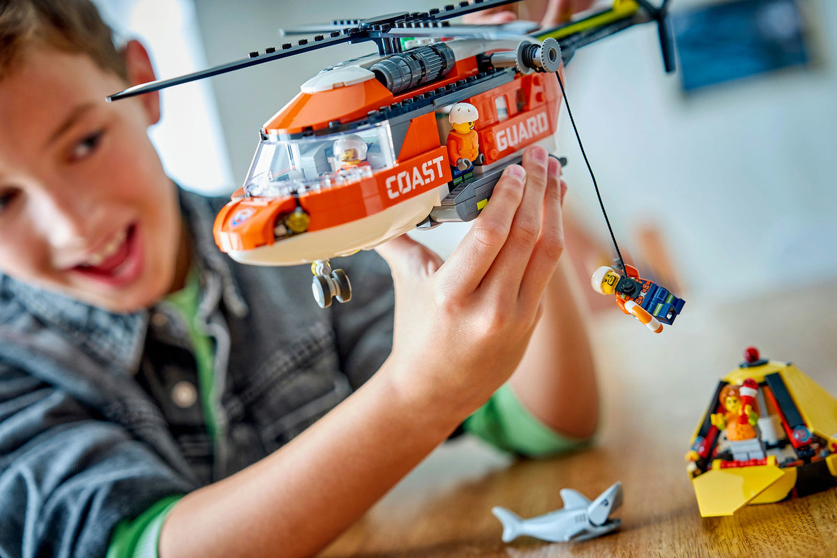 LEGO City Exploration 60503 Rannikkovartioston helikopteri – kuva 6