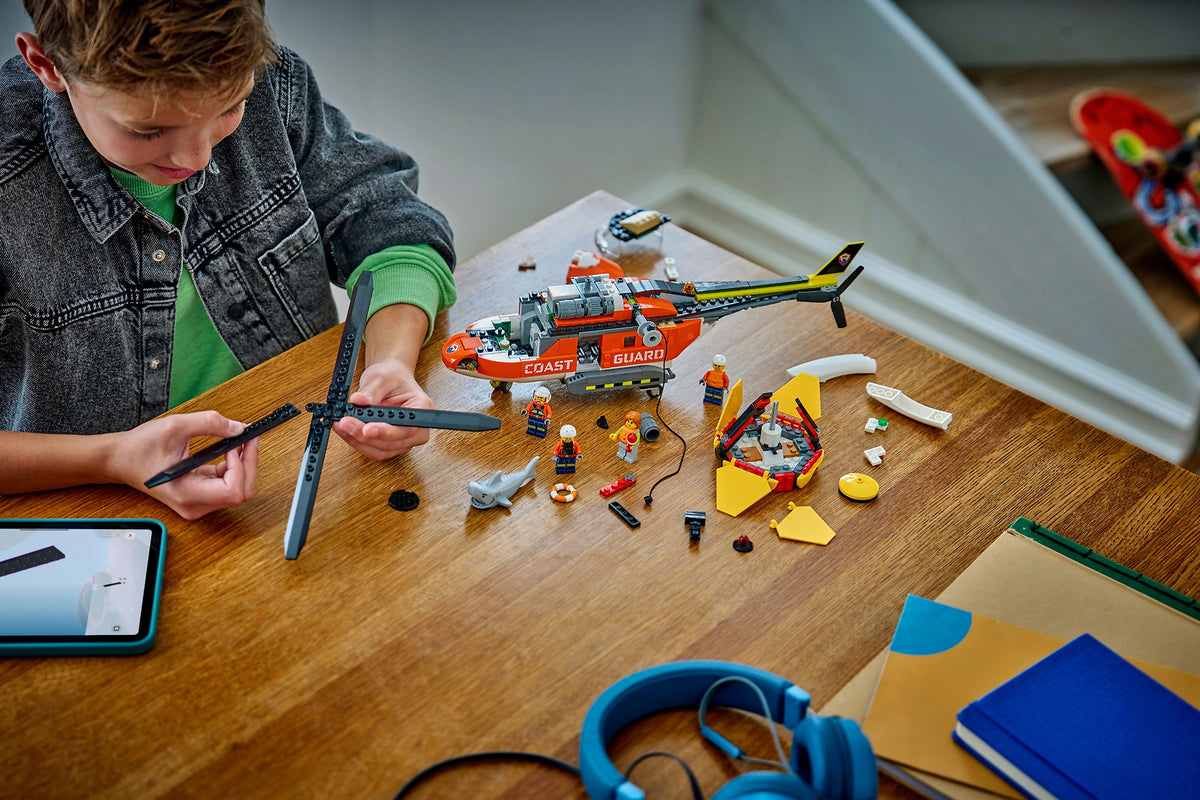 LEGO City Exploration 60503 Rannikkovartioston helikopteri – kuva 5