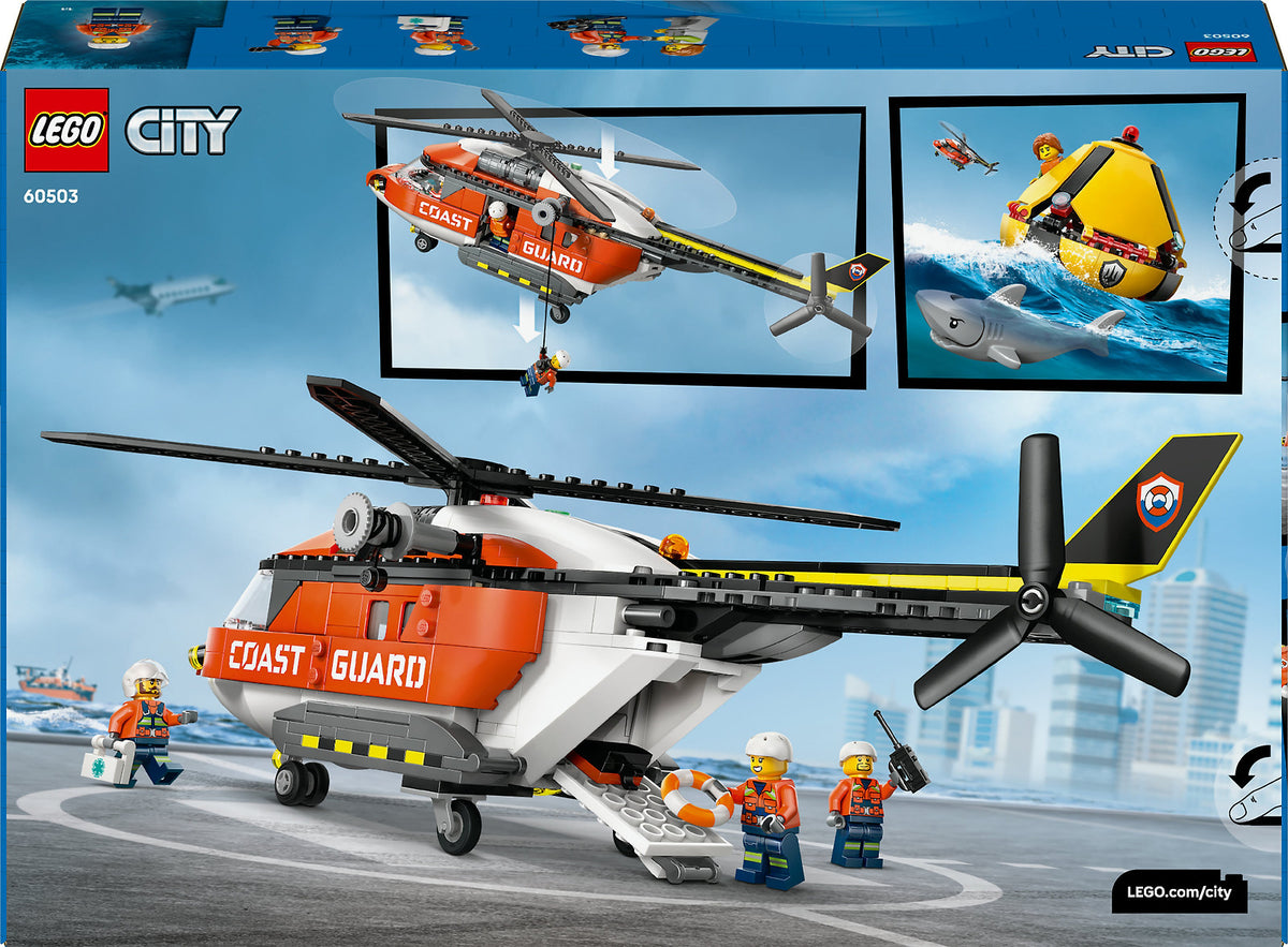LEGO City Exploration 60503 Rannikkovartioston helikopteri – kuva 2