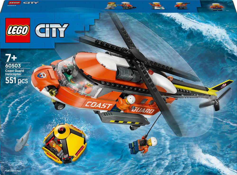LEGO City Exploration 60503 Rannikkovartioston helikopteri – kuva 1