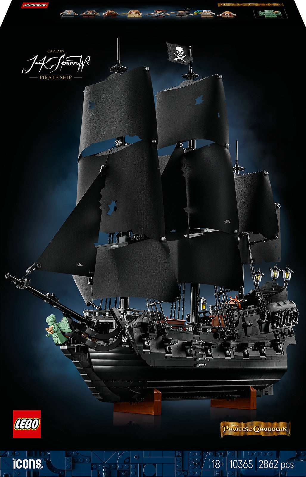 LEGO Icons 10365 Kapteeni Jack Sparrow’n merirosvolaiva – kuva 1