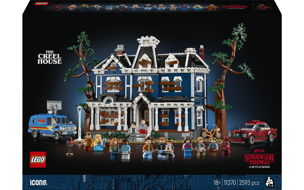 LEGO Icons 11370 Stranger Things: Creelin perheen talo – kuva 1