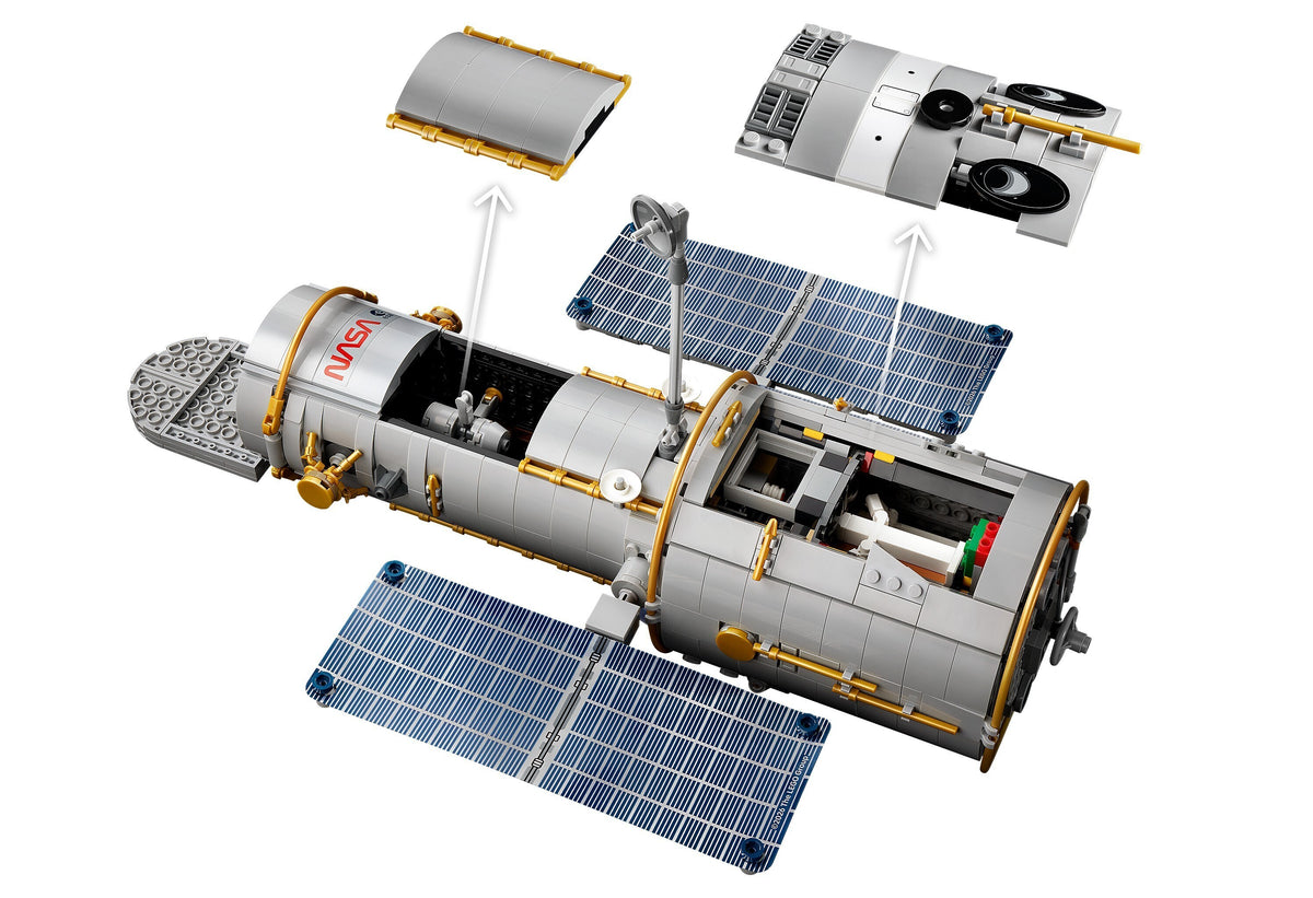 LEGO Icons 11382 Hubble avaruusteleskooppi – kuva 6