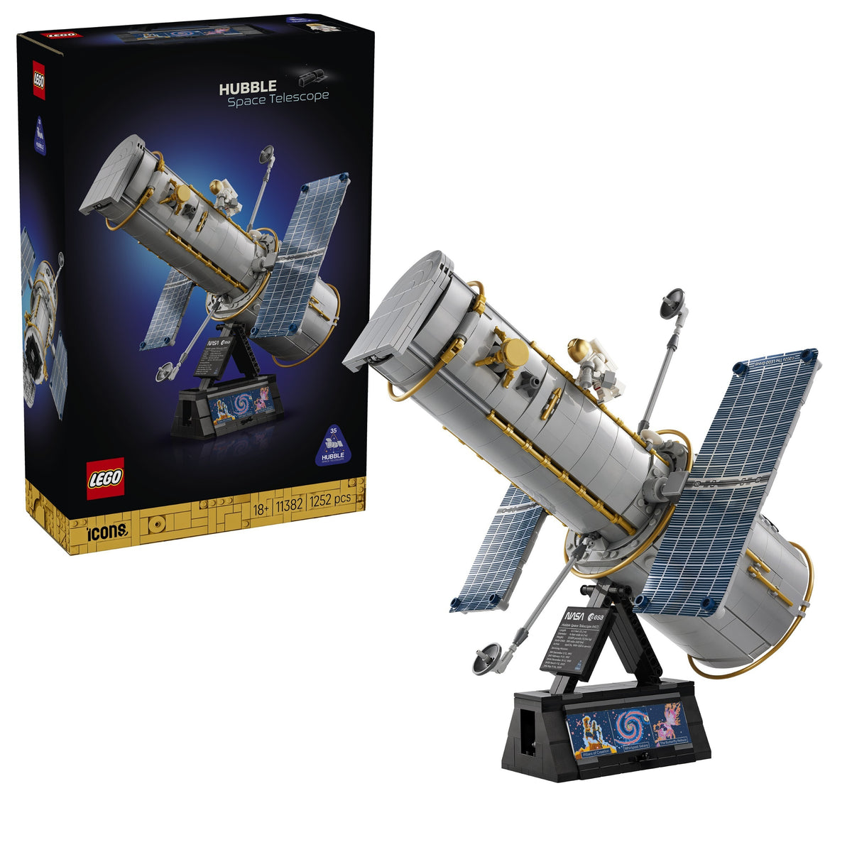 LEGO Icons 11382 Hubble avaruusteleskooppi – kuva 3