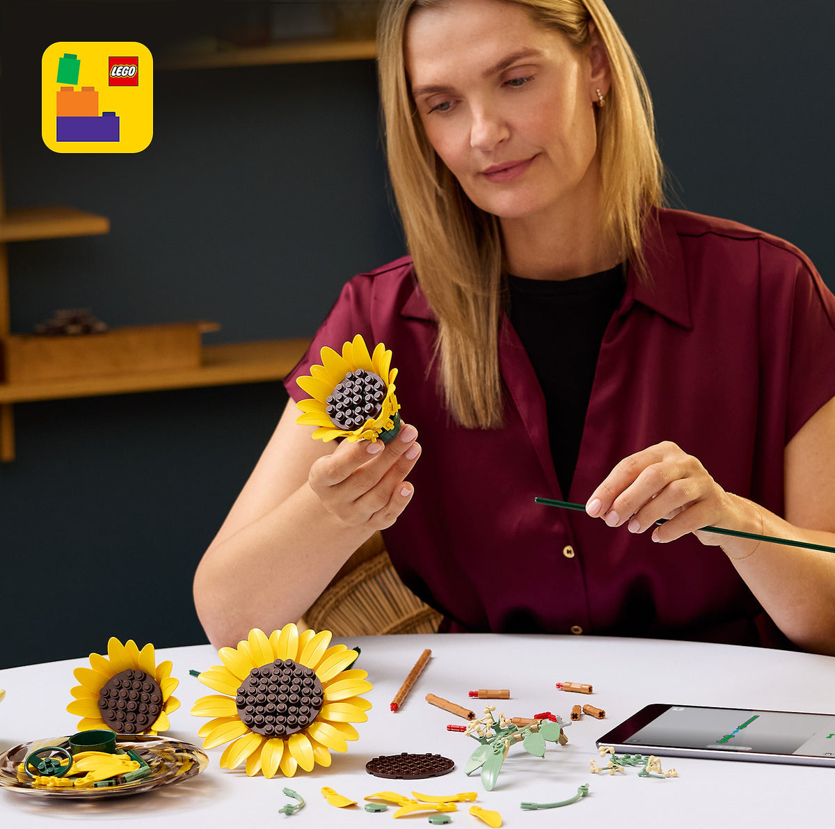LEGO Botanicals 11502 Auringonkukkakimppu – kuva 17