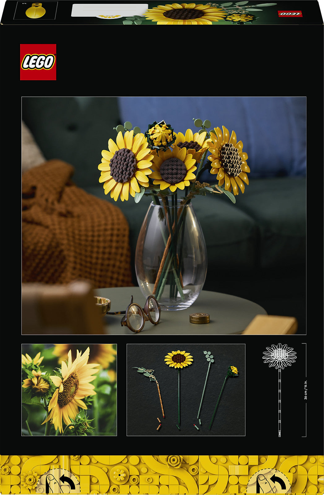 LEGO Botanicals 11502 Auringonkukkakimppu – kuva 6
