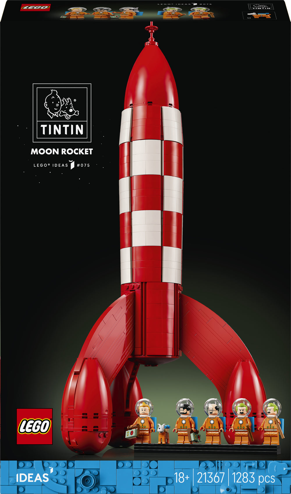 LEGO Ideas 21367 Tintin-kuuraketti