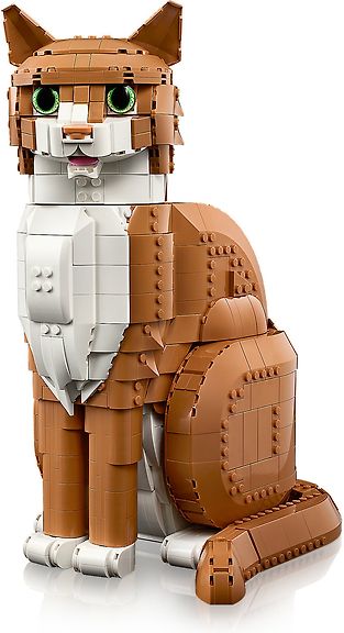 LEGO Ideas 21376 Oranssi kissa – kuva 4
