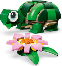 LEGO Creator 31377 Kilpikonna ja lumpeenkukka 3in1 – kuva 3
