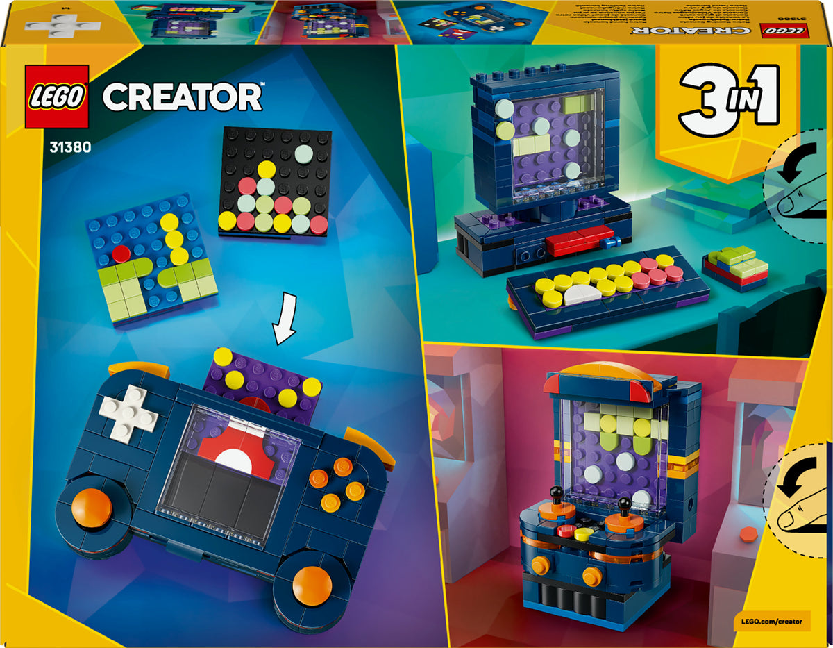 LEGO Creator 31380 Retrotyylinen pelikonsoli 3in1 – kuva 2