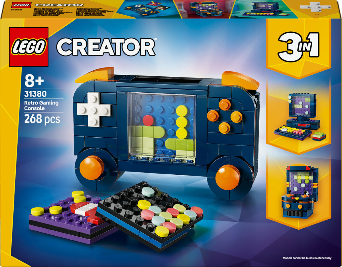 LEGO Creator 31380 Retrotyylinen pelikonsoli 3in1 – kuva 1